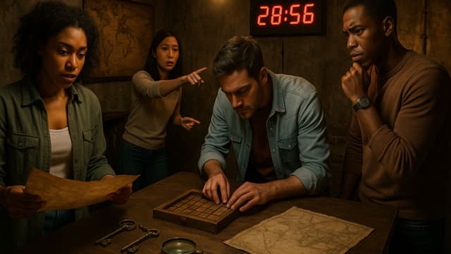 Escape room team roles