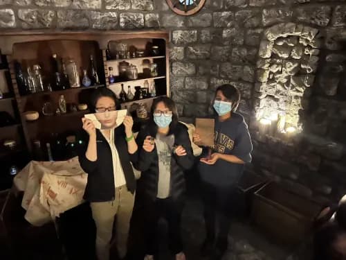 Perfumer Escape Room Guests | Escape Room Near Me