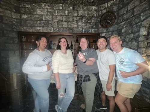 Perfumer Escape Room Guests Photo | Escape Room Near Me