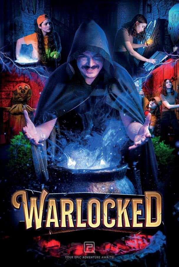 Warlocked Escape Room Poster