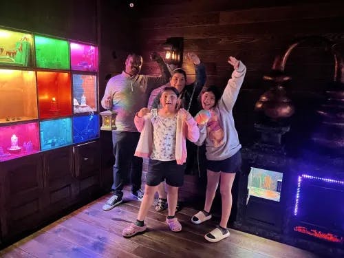 Spell Breakers Escape Room Guests Photo
