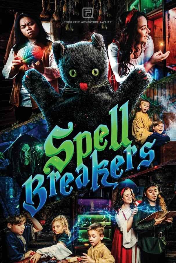 Spell Breakers Escape Room Poster