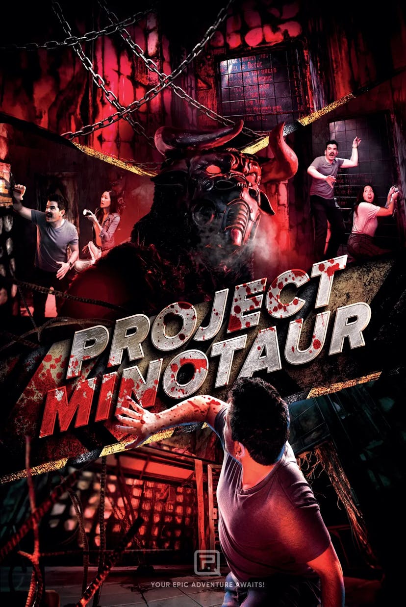 Project Minotaur Poster | Escape Room Near Me | Questroom